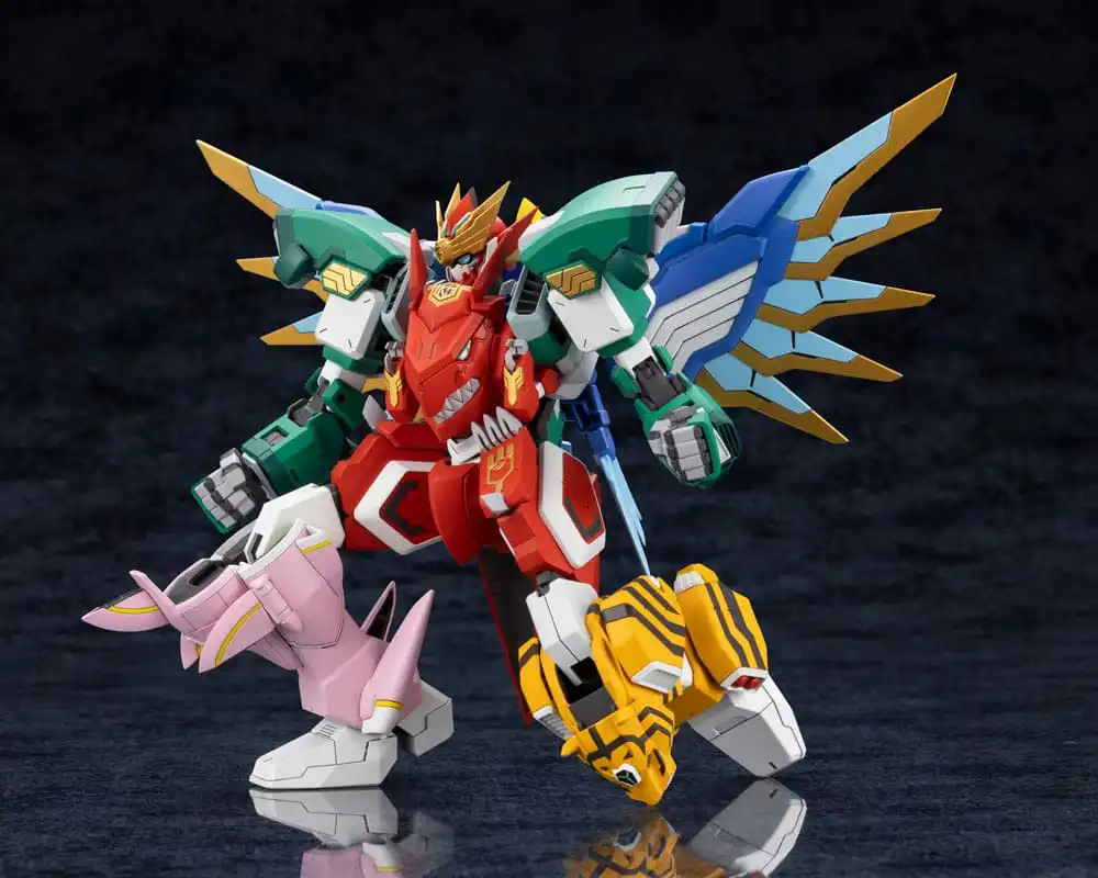 The Red Ranger Becomes an Adventurer in Another World Plastic Model Kit Maximum Kizuna Kaiser 17 cm